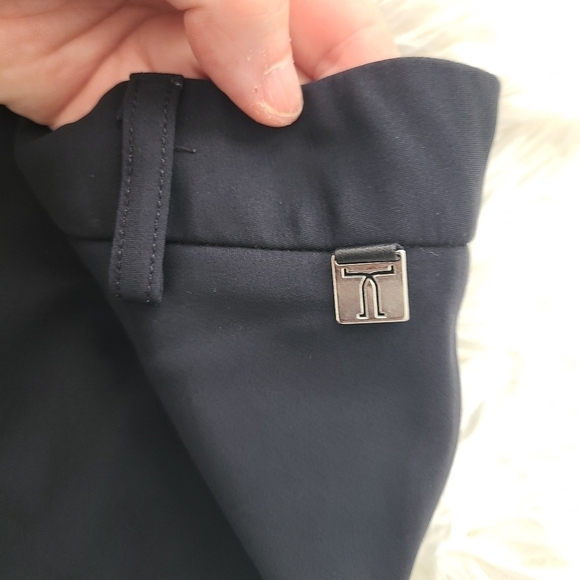 TRISTAN Straight Leg Zip Fly Navy Blue Dress Pants Size 8 - Picture 4 of 10